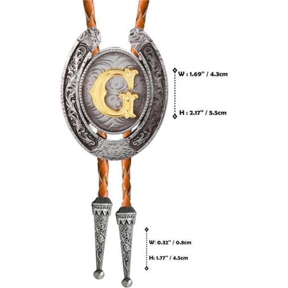 Bolo tie for Men G - Picture 3 of 6